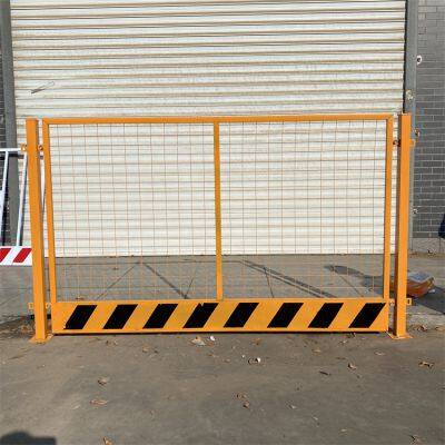 Construction safety protection fence, building foundation pit guardrail, construction site edge protection fence