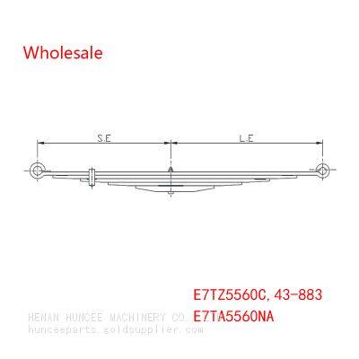 E7TZ5560C, E7TA5560NA, 43-883 Light Duty Vehicle Rear Wheel Spring Arm Wholesale For Ford photo-2