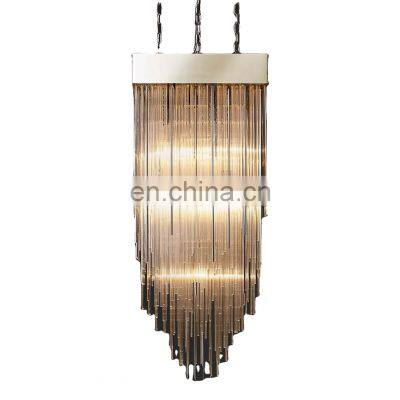 Copper Pendant Natural Feather For Living Room Bedroom Lamp Interior Lighting New Design Simple Restaurant Chandelier Lights