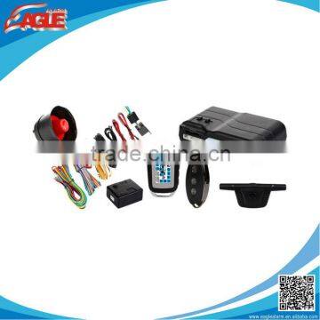 Intelligent auto-arm two way car alarm engine start with long range controlling operation