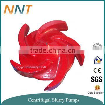 Customizable precison casting slurry pump impeller