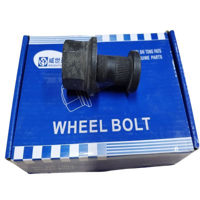 WST213-0002 75mm M22*1.5*67*10.9 bus accessories factories wholesale bus tire bolts and nuts M22 * 1.5 wheel screws bus parts