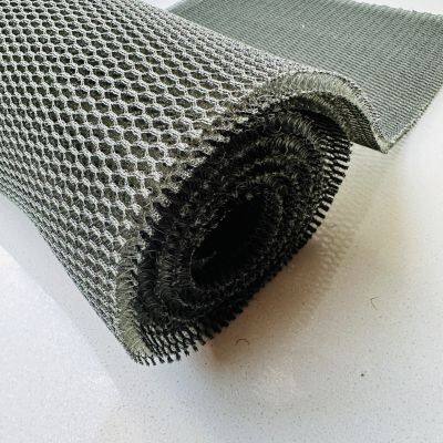 Heavy Weight 6mm Dark Green 3D Air Mesh Fabric for Body Vest Ventilation with 470GSM