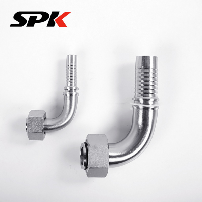 Hydraulic Hose Fitting Triple Set, Crimped Rubber Hose Fitting, Yonghua 20591 High-Pressure Hydraulic Tube Crimping Triple Set photo-3