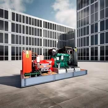 150Mpa diesel Engine Hydro Blasting Machine Industrial Pipeline Tube Cleaning System