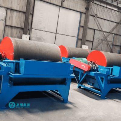 Сухий и влажный магнитный сепаратор для добычи и переработки промышленных минералов