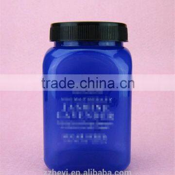 8 oz 250ml cheap clear square empty plastic jar