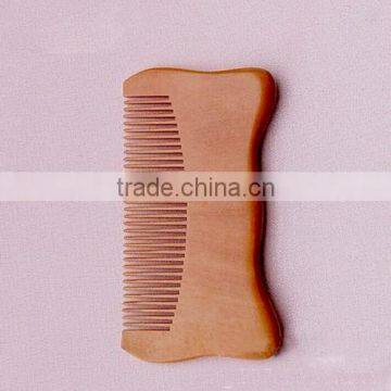New Beard Comb Wood ,Hair Wooden Comb With Laser Logo photo-2