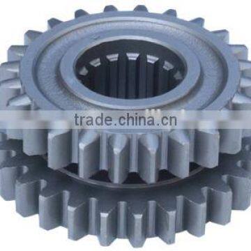 Double spur gear with Keyway made in China by sanway