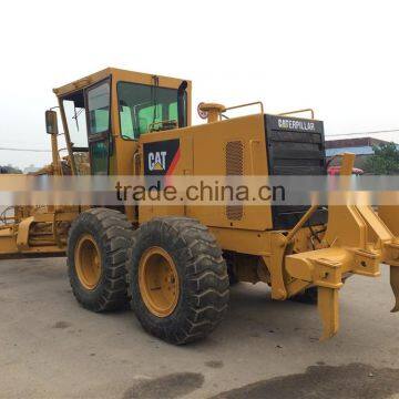 Used caterpillar motor grader with ripper secondhand CAT 140H grader with ripper for sale