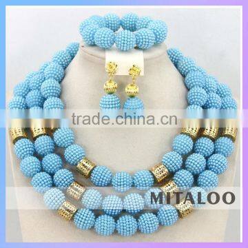 Mitaloo New Arrival Jewelry Set African Beads Jewelry Sets For Wedding Party MT0001 photo-3