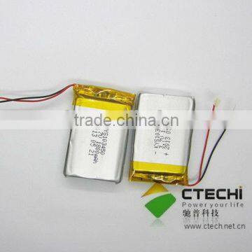 high quality 3.7v 1800mah li-ion battery 103450 li-polymer prismatic battery