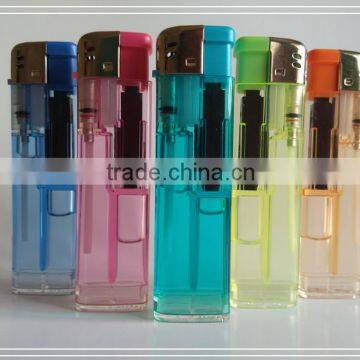 plastic lighter manufacture ISO9994 CR transparent lighter