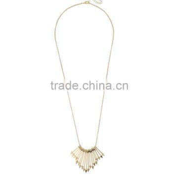 Vogue New Gold Chain Design For Men Jewelry Gold Arrows Pendant Necklace