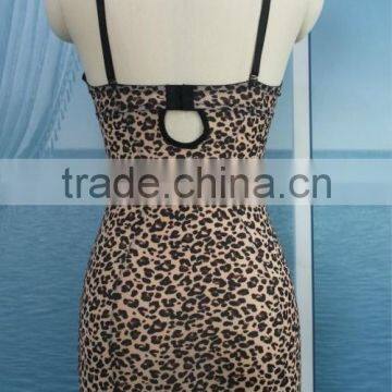 Women Hot Sell Shapewear, Fashion Leopard Pattern Lace Corset photo-4