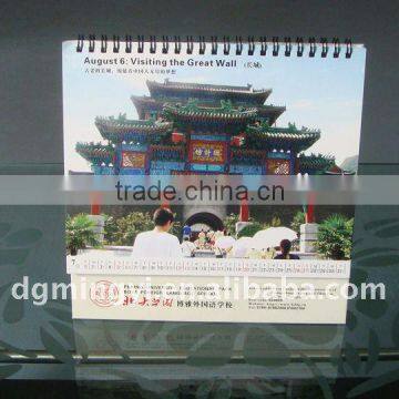 High-Quality Cheap Spiral Desktop Calendar