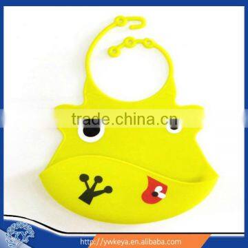 New design multi styles silicone cartoon cheap baby bibs