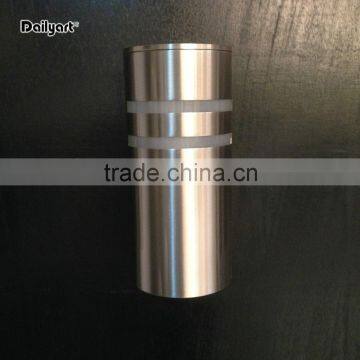 Modern Brushed Nickel Finish Waterproof Outdoor Wall Lamp