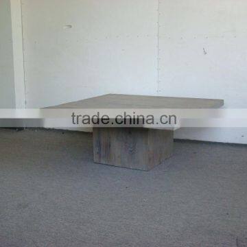 antique furniture simple small sqare grey coffee table