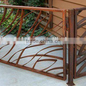 Wrought Iron Exterior Door,double Entry Door,single Entry Door,iron Gate,security Gate, photo-2