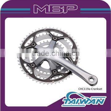 9S Bicycle Crankset Wholesale Bike Crankset Forged Alloy Crankset