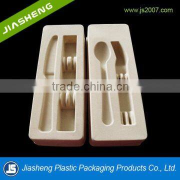 Plastic Packing Flocking Tray For Tableware