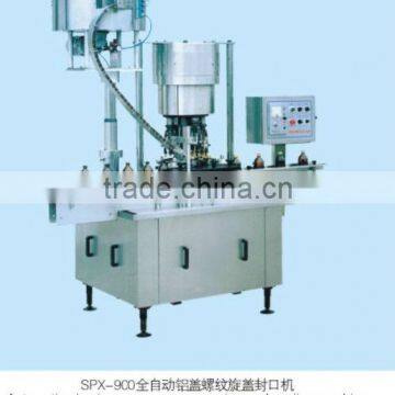 SPX-900 high speed automatic aluminum cap screw capping and sealing machine