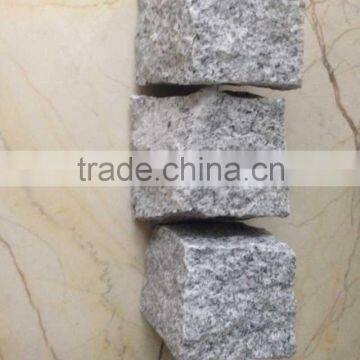 Cheap Chinese Natural Split Grey Granite Cobble Stone Paving Stone Quality Choice photo-3