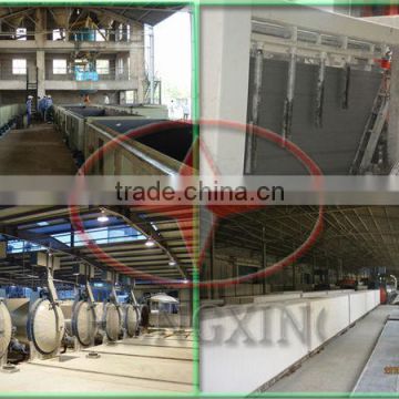 Full automatic AAC production line annual capacity 100000M3 / AAC blocks equipment manufacturer