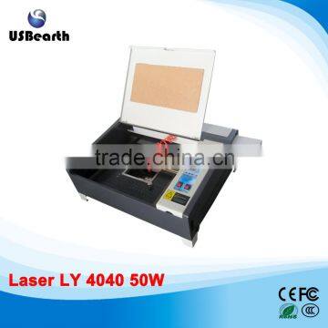 2016-2017 new version LY 4040 laser engraving machine, laser cutting machine, 50W laser tube.