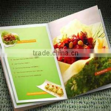 Delicate Customed Menu Book Design