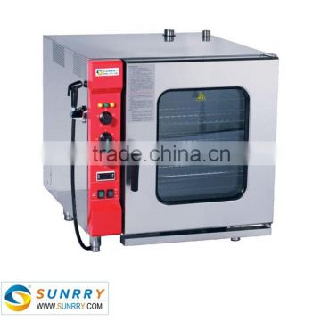 Industrial high efficiency 10 trays combi bakery machines single deck portable electric pizza oven for sale