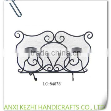 LC-84878 Chinese wholesale cheap iron metal fireplace smart screen