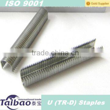 Gauge 16 U type staple Spring fastener for sofa