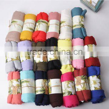 180*150CM hijab scarf Winter Brand new Fashion Designer Solid long Cotton Blend Casual Scarf Women Scarves