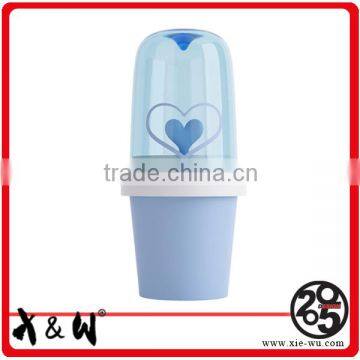 Promotional valentine gift bathroom toothbrush cup holder