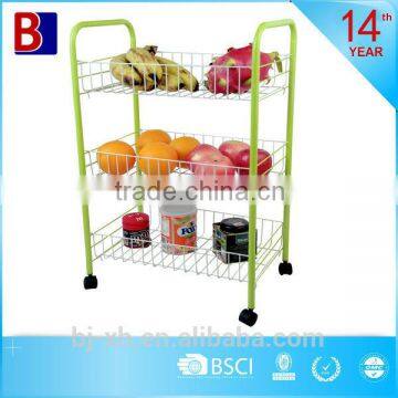 3 Tier iron moving kitchen stand