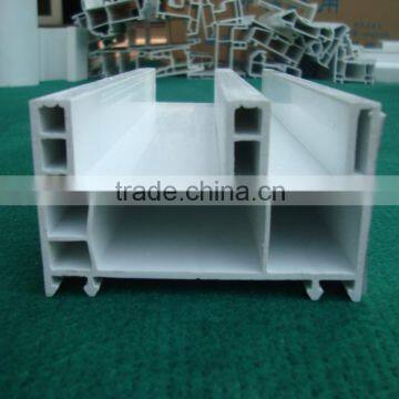 Algeria market pvc profile for window 80 two track sliding window building material