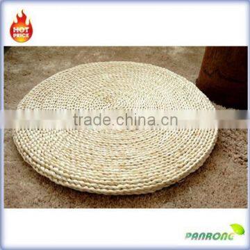 handmade natural fiber cornhusk straw seat cushion yoga seat cushion