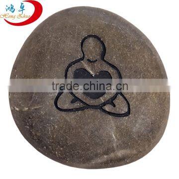 Engraved River Stones Etched With Inspiration Words