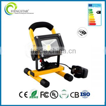 10w 20w 30w 50w portable recharge work light 10w rechargeable led flood light