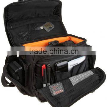 Large DSLR Gadget Bag China Supplier , Orange Interior photo-2