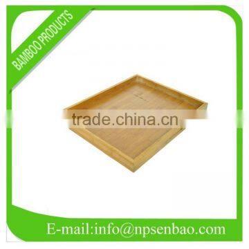 Multi-functional Square Bamboo Tray / Square Bamboo Tray