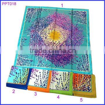 Wholesale twill silk scarf 90x90