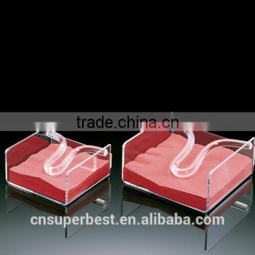 2016 new styles colored acrylic napkin holder