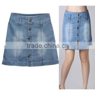 women fashion denim skirts (DS130026)