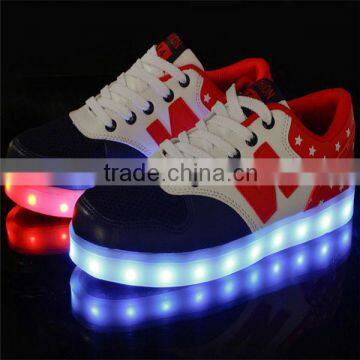 2015 factory price kids and adults fashion led lights for shoes