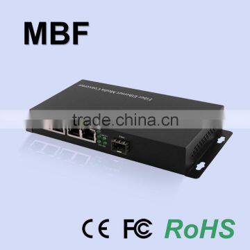 1SFP Slot and 4RJ45 Port SFP Fiber Media Converter