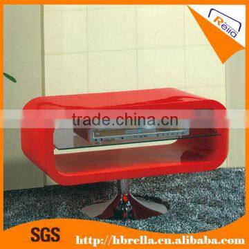 High Glossy Painted Glass Lcd TV Stand photo-2