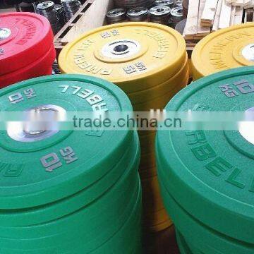 PU (CPU) Whole Weight Plate/olympic Weight Plate/coated Competition Weight Plate/bumper Plate/quality Plate photo-4